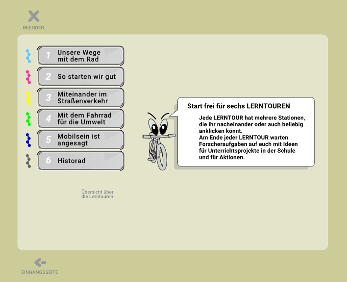 Beiki-2.0-Programmoberfläche